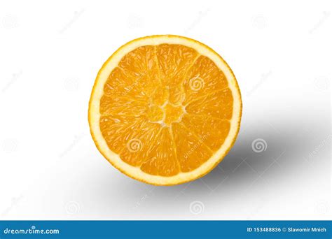 Cut In Half Orange Stock Photo Image Of Healthy Juice 153488836