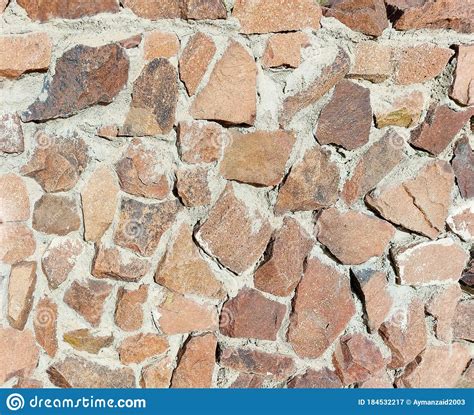 Texture Of A Stone Wall Stone Material Texture Background High