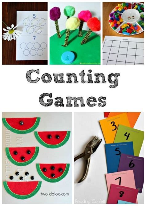 Fun Counting Games Numbers Preschool Math For Kids