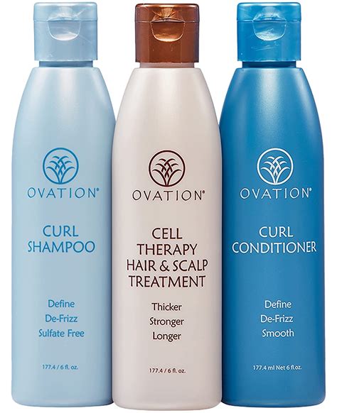 Ovation Hair Curl Cell Therapy 6 Oz System Curl Shampoo