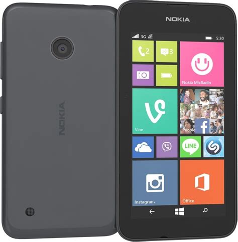 Nokia Lumia 530 Zwart Kenmerken Tweakers