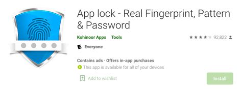 12 Best Fingerprint Lock Apps For Android In 2022 Voivo Infotech