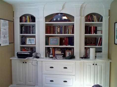 Maybe you would like to learn more about one of these? Study / Home Office Built Ins - Traditional - Basement ...