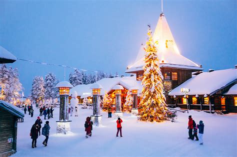 Central Plaza Santa Claus Village Rovaniemi Lapland Finland 1 2