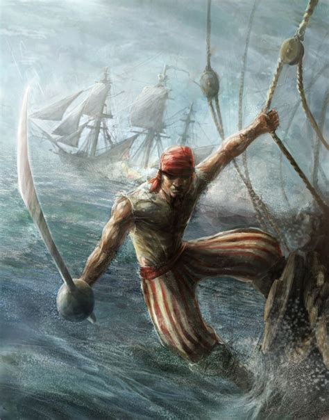 Male Pirate Art Really Cool Illustrations Of Pirates Arts Origin