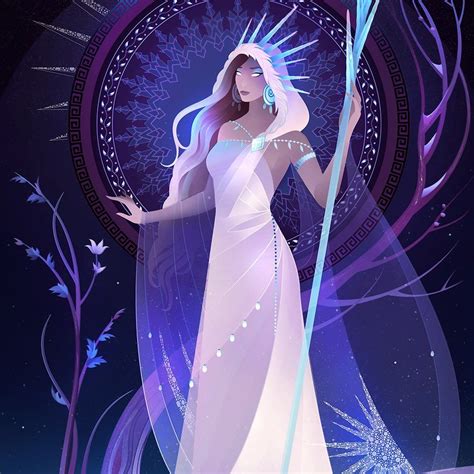 Yliade Na Instagramie „ ️ Khione Is The Greek Goddess Of Snow She Is