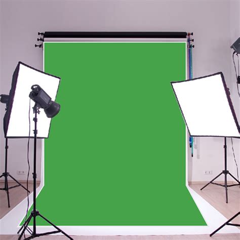 7x5ft Chromakey Green Photo Photography Backdrop Background Canvas