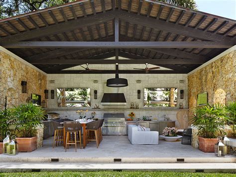 Instead of going with the same old brick or stone outdoor kitchen, you can really. Patio & Things | Entertaining outdoors in Miami during the ...