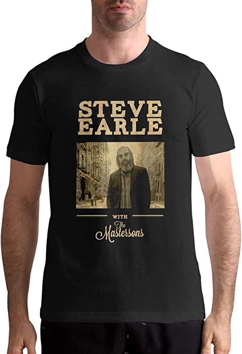 Steve Earle Mens Novelty Short Sleeve T Shirt 3d Printed