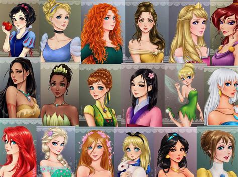 Toutes Les Princesses Disney En Mangas Princesse Disney Disney Toutes Les Princesses Disney