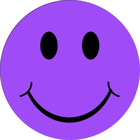 Download High Quality Happy Face Clipart Purple Transparent Png Images