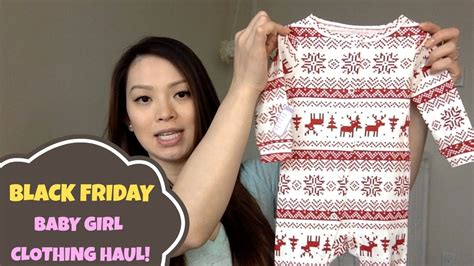 What Sale Is For Baby Gap For Black Friday - BLACK FRIDAY Baby Girl Clothing Haul ft. Zara, Gap, Old Navy & Joe