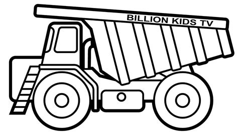 Vehicle coloring pages are a great way to teach kids about different modes of transportation. Construction Truck Drawing at GetDrawings | Free download