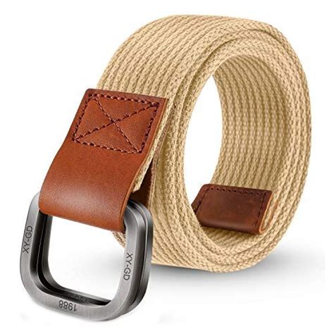 Itiezy Mens Canvas Belts Cloth Fabric Web Belt 1 12 For Casual Jeans