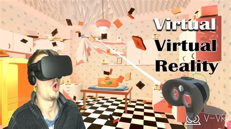 first look at virtual virtual reality [oculus rift] best vr game yet youtube