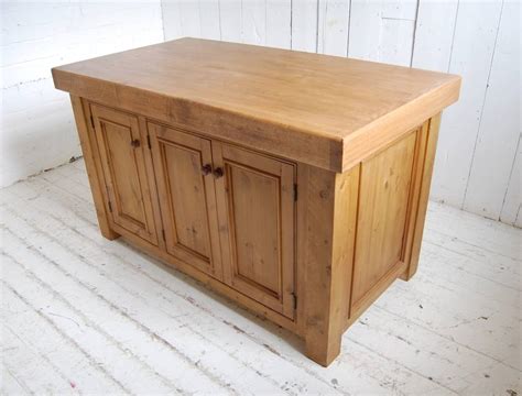 Made from composite pine wood, it features a honey pine finish and a sleek ceramic tile up above for extra counter space. Reclaimed Solid Wood Kitchen Island By Eastburn Country ...