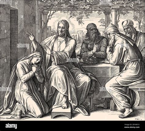 Jesus Forgives A Woman Taken In Adultery New Testament By Julius