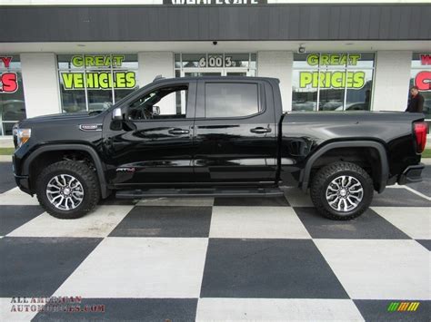 2020 Gmc Sierra 1500 At4 Crew Cab 4wd In Onyx Black 148438 All