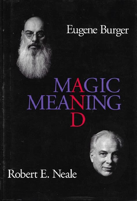 Eugene Burger And Robert Neale Magic And Meaning Magic22
