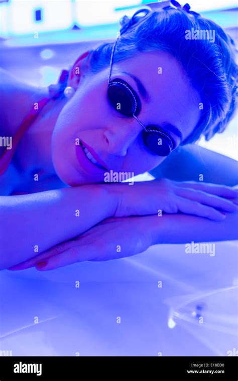 Uv Tanning Hi Res Stock Photography And Images Alamy