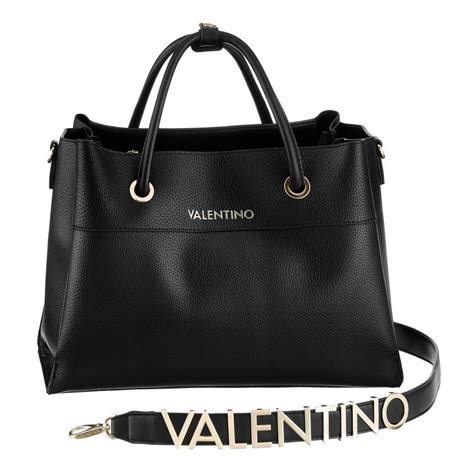 valentino bags henkeltasche alexia mit goldfarbenen details