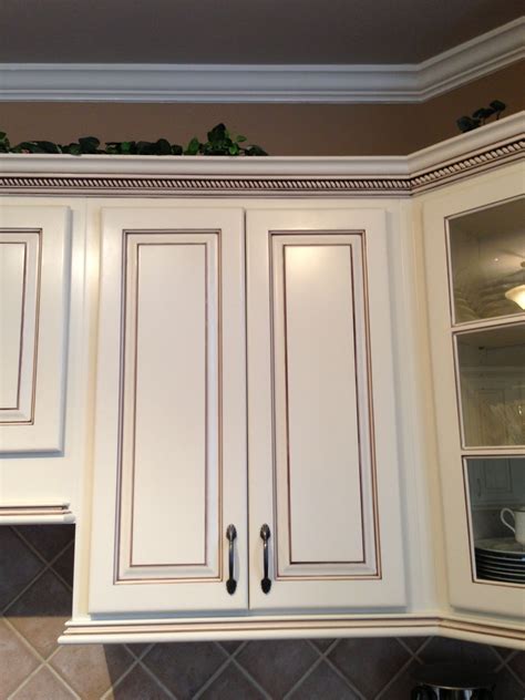 Glazed Cabinet Doors 2020 In 2020 Antique White Kitchen New Kitchen