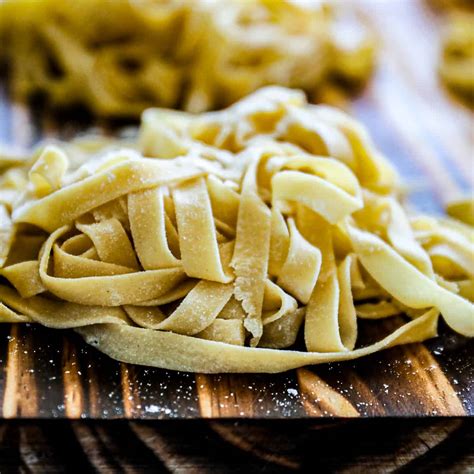 Homemade Pasta Recipe Fettuccine Linguini Spaghetti Sip Bite Go