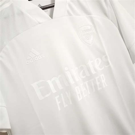 The Newkits Buy Arsenal 2122 All White Kit Football Jersey