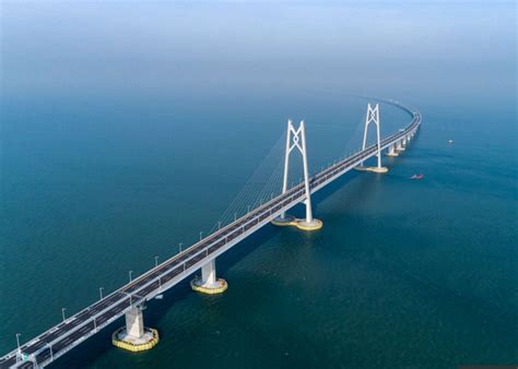 China Opens The Worlds Longest Sea Crossing Bridge