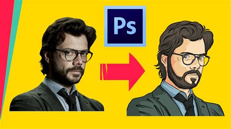 In photoshop, the pen tool can be used for drawing and for making selections. Draw a Professor illustration, Easy Adobe Photoshop ...