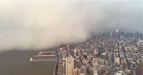 Watch As Snow Squall Takes Over New York City