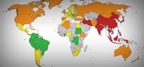 World Penis Map Reveals The Average Penis Size Around The World