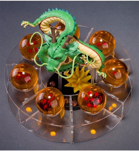 Las lámparas de dragon ball iluminarán y aportarán un toque extra a la decoración de tu habitación. Base Para Exhibición De Esferas De Dragon Ball, Shenlong ...