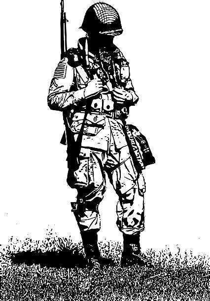 Army Soldier Illustrations Royalty Free Vector Graphics And Clip Art