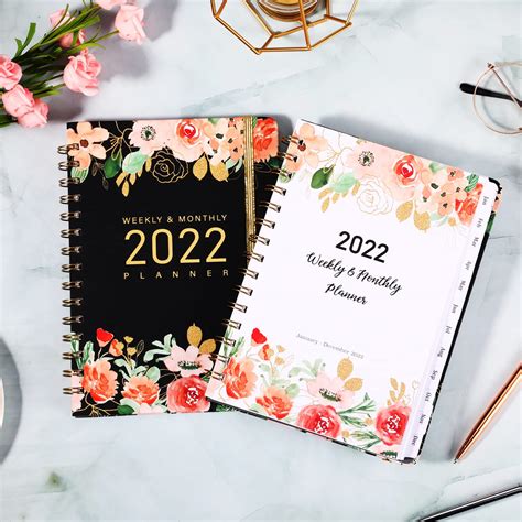 Buy 2022 Planner 2022 Planner Weekly And Monthly Jan 2022 Dec 2022