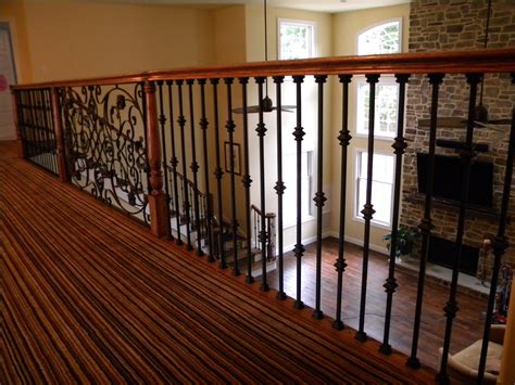 Install dekor perfect panel balusters to create a unique deck railing look. Wood Stairs and Rails and Iron Balusters: Iron Balusters ...