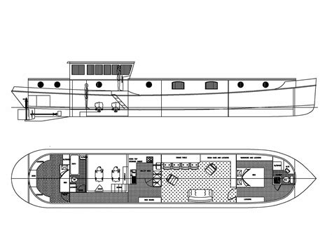 Dutch Barge Floorplan Boatlife Floorplans Pinterest Boating
