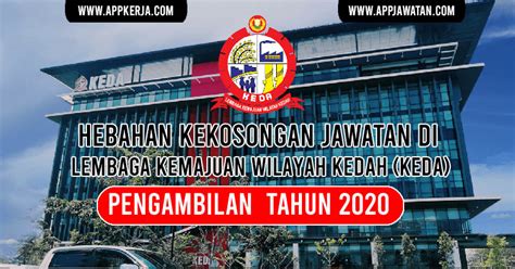 Pembantu tadbir (perkeranian/ operasi) gred n19 kekosongan : Jawatan Kosong di Lembaga Kemajuan Wilayah Kedah (KEDA ...