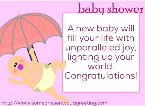 Baby Shower Wishes And Messages Someone Sent You A Greeting