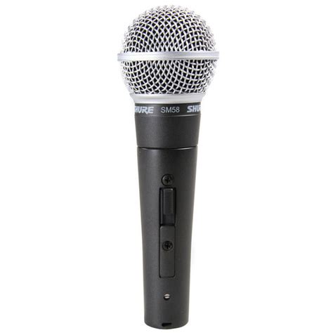 Shure Sm58s Dynamic Cardioid Vocal Microphone With Switch Nearly New