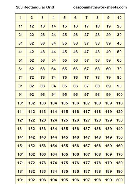 Printable Number Grid To Printable Word Searches