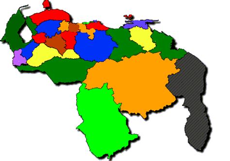 Conociendo Los Estados De Venezuela Ubica Los Estados Y Capitales De