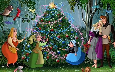 Disney Christmas Backgrounds 75 Images
