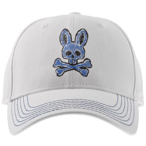 Psycho Bunny Baseball Cap White Mainline Menswear Sweden