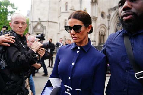 Wagatha Christie Trial Rebekah Vardy Says She Suffered Palpitations