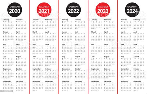 2021 2024 Calendar Buy 2021 2024 Pocket Planner Calendar Monthly