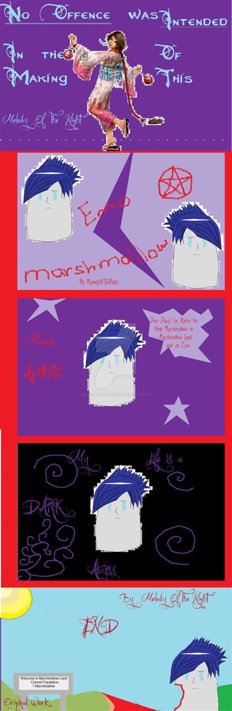 Emo Marshmallow Funny Comic By Abominal Snow Girl 6 On Deviantart