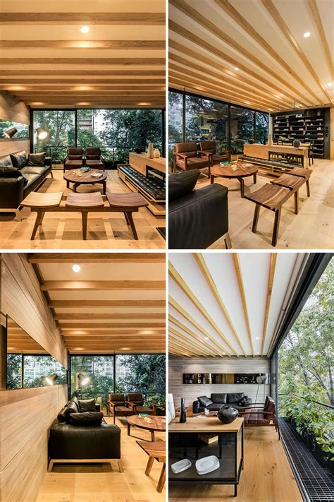 25 Top Populer Wood Moderne Style Living Room Decoration