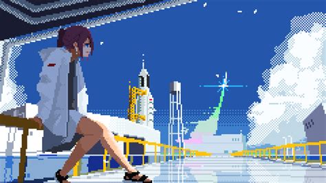 Download Pixel Art Anime Aesthetic Images Anime Hd Wallpaper