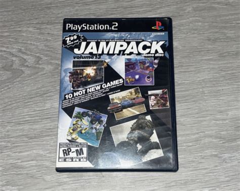 Playstation Underground Jampack Volume 13 Demo Disc Ps2 Cib